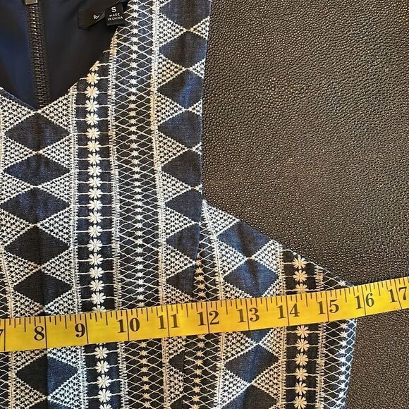 Romeo and Juliet couture sleeveless romper cut out 100% cotton size Small - Picture 8 of 11